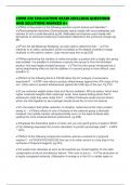 CHEM 238 EVALUATION EXAM 2025&sol;2026 QUESTIONS AND SOLUTIONS MARKED A&plus;