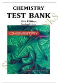 Chemistry&comma; 10th Edition &ndash; Steven S&period; Zumdahl &vert; Complete Test Bank with Verified Answers
