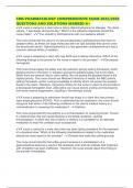 CMS PHARMACOLOGY COMPREHENSIVE EXAM 2025&sol;2026 QUESTIONS AND SOLUTIONS MARKED A&plus;