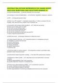 CONTRACTING OFFICER REPRESENTATIVE EXAMS SCRIPT 2025&sol;2026 QUESTIONS AND SOLUTIONS MARKED A&plus;