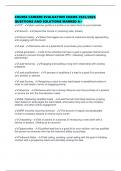 COURSE CAREERS EVALUATION EXAMS 2025&sol;2026 QUESTIONS AND SOLUTIONS MARKED A&plus;