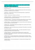 COURSE CAREERS FINAL PAPER 2025&sol;2026 QUESTIONS AND SOLUTIONS MARKED A&plus;