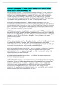 COURSE CAREERS STUDY GUIDE 2025&sol;2026 QUESTIONS AND SOLUTIONS MARKED A&plus;