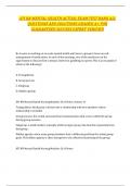 ATI RN MENTAL HEALTH ACTUAL EXAM TEST BANK &ndash; ALL QUESTIONS AND SOLUTIONS GRADED A&plus; FOR GUARANTEED SUCCESS &vert; EXPERT VERIFIED&period;