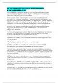 MI LIFE PRODUCER 2025&sol;2026 QUESTIONS AND SOLUTIONS MARKED A&plus;