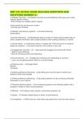 MKT 315 ACTUAL EXAM 2025&sol;2026 QUESTIONS AND SOLUTIONS MARKED A&plus;