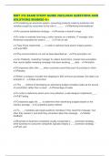 MKT 315 EXAM STUDY GUIDE 2025&sol;2026 QUESTIONS AND SOLUTIONS MARKED A&plus;