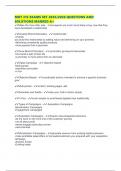 MKT 315 EXAMS SET 2025&sol;2026 QUESTIONS AND SOLUTIONS MARKED A&plus;