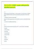N&period;C&period;C&period;P&period;T&period; CERT&period; exam with precise detailed answers