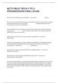 NCTI FIELD TECH 2 TO 3 PROGRESSION FINAL EXAM QUESTIONS AND CORRECT ANSWERS PASS GUARANTEED&period;