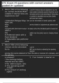 STC Exam &num;4 questions with correct answers graded A&plus; updated
