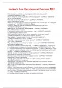 Joshua-s Law Questions and Answers 2025