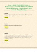 Exam 3&colon; BIOD 351&sol; BIOD351 Module 3&colon; Pharmacology &vert; Latest 2025&sol; 2026 Update &vert; 100 OUT OF 100 &vert;Questions and Verified Answers &vert; 100&percnt; Correct &ndash; Portage Learning&period;