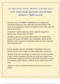 NU 664 FINAL EXAM  NEWEST VERSION 2025-2026  study Guide Questions and Verified Answers &vert; 100&percnt; Correct&period;