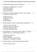 FOA CFOT Multiple-choice Questions And Answers &vert; Verified  