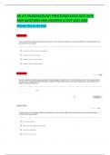 RN ATI PHARMACOLOGY PROCTORED EXAM 2025 WITH NGN QUESTIONS AND ANSWERS LATEST 2025-2026 