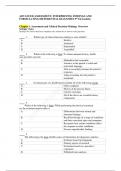 TEST BANK FOR ADVANCED ASSESSMENT&colon; INTERPRETING FINDINGS AND FORMULATING DIFFERENTIAL DIAGNOSES 5th Edition by Goolsby