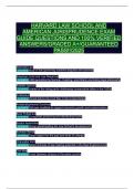 Harvard Law School & American Jurisprudence Exam Guide &lpar;2025&rpar; &ndash; 100&percnt; Verified Q&A &vert; Graded A&plus;