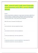 D084 - general study Guide &lpar;most frequently tested questions&rpar; with 100&percnt; correct detailed answers