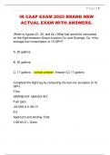 IR CAAP EXAM 2025 BRAND NEW  ACTUAL EXAM WITH ANSWERS&period;