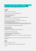 CSLB PRACTICE TEST WITH ALL CORRECT & VERIFIED ANSWERS &lpar;UPDATED TO PASS&rpar;