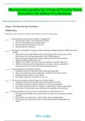 Pharmacotherapeutics for Advanced Practice Nurse Prescribers 5th Edition Woo Robinson