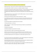 NUTR 430 - Food Insecurity Exam Questions and Answers Already Passed 