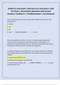 ECON 211 Final Exam &vert; ASU Econ 211 Final Exam &vert; ECN 211 Exam &vert; Actual Exam Questions with Correct Answers &vert; Graded A&plus; &vert; Verified Answers &vert; Just Released
