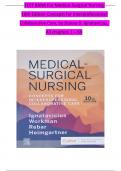 Test Bank Medical-Surgical Nursing Concepts for Interprofessional Collaborative Care 10th Edition by Donna D&period; Ignatavicius Chapter 1-69 &vert;Complete Guide A&plus;