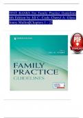 TEST BANKS For Family Practice Guidelines 6th Edition by Jill C&period; Cash&semi; Cheryl A&period; Glass&semi; Jenny Mullen&vert;&vert;Chapters 1 - 23 complete newest version