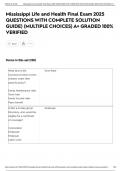Mississippi Life and Health Final Exam 2025 QUESTIONS WITH COMPLETE SOLUTION GUIDE&rpar; &lpar;MULTIPLE CHOICES&rpar; A&plus; GRADED 100&percnt; VERIFIED