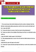 2024 HESI RN EXIT V6 EXAM WITH NGN SATA Questions and Verified Answers 100 Guarantee Pass&period; 10