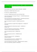 UCLA EKG QUESTIONS AND ANSWERS RATED A&plus;