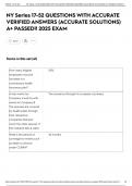 NY Series 17-52 QUESTIONS WITH ACCURATE VERIFIED ANSWERS &lpar;ACCURATE SOLUTIONS&rpar; A&plus; PASSED&excl;&excl; 2025 EXAM