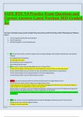 SAFE RTE 5&period;0 Practice Exam Questions and Correct Answers Latest Versions 2025 Graded A&plus;&period;