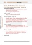 NURS 5462 Questions and Answers &lpar;100&percnt; Correct Answers&rpar; Already Graded A&plus;