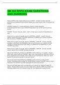3M 302 RPPO EXAM QUESTIONS AND ANSWERS 