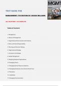 Management &lpar;7th Edition&rpar; &ndash; Chuck Williams &ndash; Complete Test Bank for All Chapters &lpar;1&ndash;18&rpar;