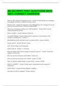 3M 302 RPPO TEST QUESTIONS WITH 100&percnt; CORRECT ANSWERS 