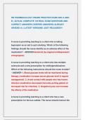RN PHARMACOLOGY ONLINE PRACTICE EXAM 2025 A AND  B &vert; ACTUAL COMPLETE 120 REAL EXAM QUESTIONS AND  CORRECT ANSWERS &lpar;VERIFIED ANSWERS&rpar; ALREADY  GRADED A&plus;&vert; LATEST VERSIONS &sol;JUST RELEASED&excl;&excl;&excl; 