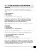 NU 372 Exam 1 Practice NCLEX Questions & Answers&period;