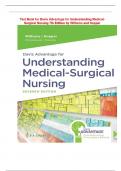 Test Bank for Davis Advantage for Understanding Medical- Surgical Nursing 7th Edition by Williams and Hopper &lpar;STUVIA&rpar;