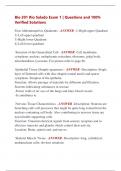 Bio 201 Rio Salado Exam 1 &vert; Questions and 100&percnt;  Verified Solutions  