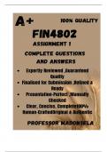 FIN4802 Assignment 1 &vert; Due 21 May 2025