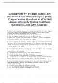 ANSWERED&colon; ATI PN MED SURG &sol;&sol; ATI Proctored Exam Medical Surgical &lpar; 2025&rpar; Comprehensive Questions And Verified Answers&vert;Recently Testing Real Exam Questions &vert;Get It 100&percnt; Accurate&excl;&excl;