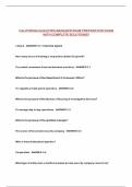 CALIFORNIA QUALIFIED MANAGER EXAM PREPARATION EXAM WITH COMPLETE SOLUTIONS&excl;&excl;