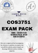 COS3751 LATEST EXAM PACK 2025 &lbrace;DETAILED QUESTIONS AND ANSWERS&rcub;
