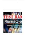 Test Bank for Lilley&rsquo;s Pharmacology for Canadian Health Care Practice &lpar;5th Edition&rpar; &ndash; Verified Questions and Answers for All Chapters&sol;latest updated