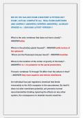 BIO 201 EXAM 1&2 RIO SALADO&sol;ANATOMY & PHYSIOLOGY EXAM 2025&sol;2026 &vert; ACTUAL COMPLETE ALL REAL EXAM QUESTIONS AND  CORRECT ANSWERS &lpar;VERIFIED ANSWERS&rpar; &vert; ALREADY GRADED A&plus; &vert;  LATEST EXAMS &vert; JUST RELEASED&excl;&excl;&excl;