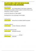 PLANTS BIO 2 MFT REVIEW EXAM QUESTIONS AND ANSWERS&period;docx